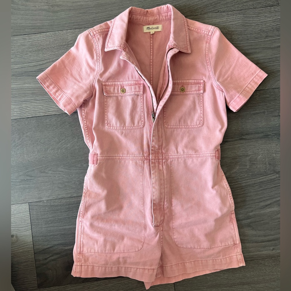 Madewell cotton jumpsuit